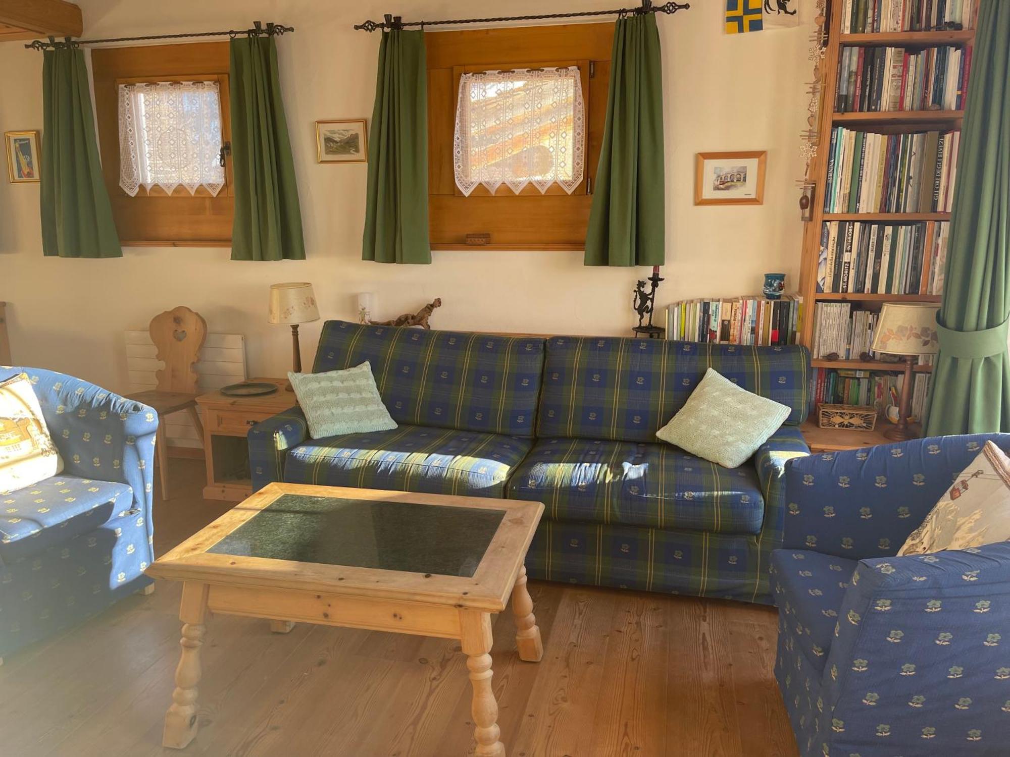 Chalet St Moritz Madulain Екстериор снимка