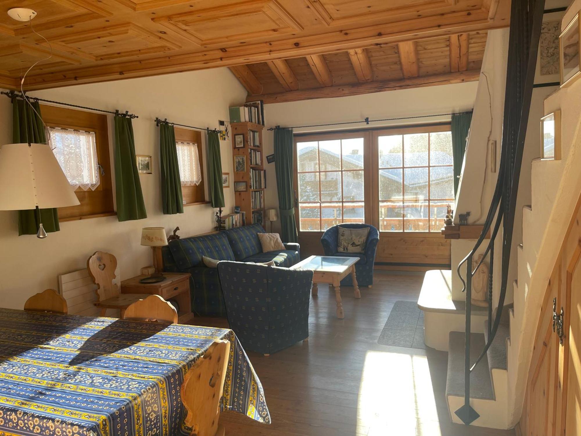 Chalet St Moritz Madulain Екстериор снимка